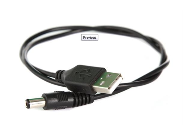 Wyrestorm USB 5V kabel for HDMI Receiver USB strømkabel for Cat5e HDMI receiver